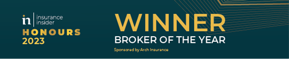 Broker of the year banner