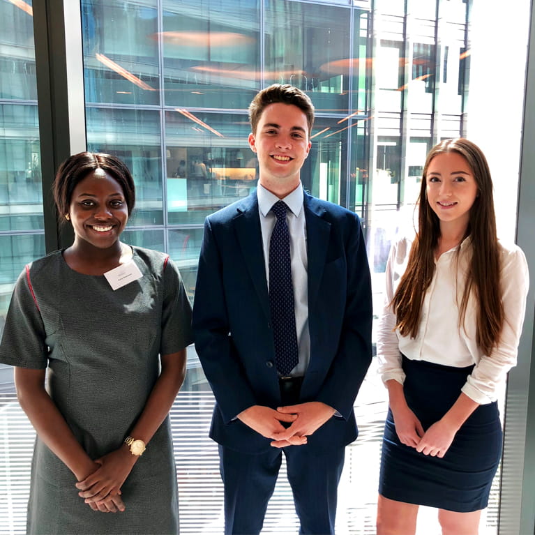 2018 Miller work experience students