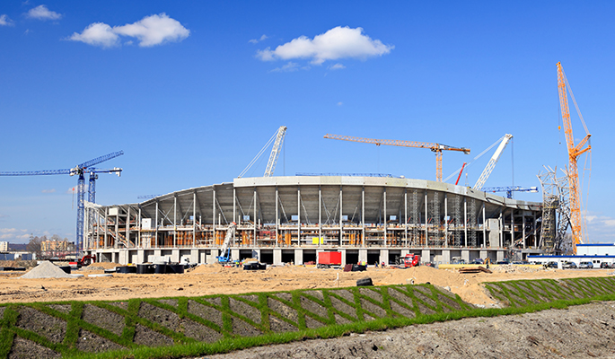 stadium construction