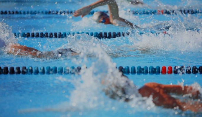 Image of swimmers in pool