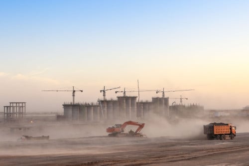 Environmental pollution cover for construction projects