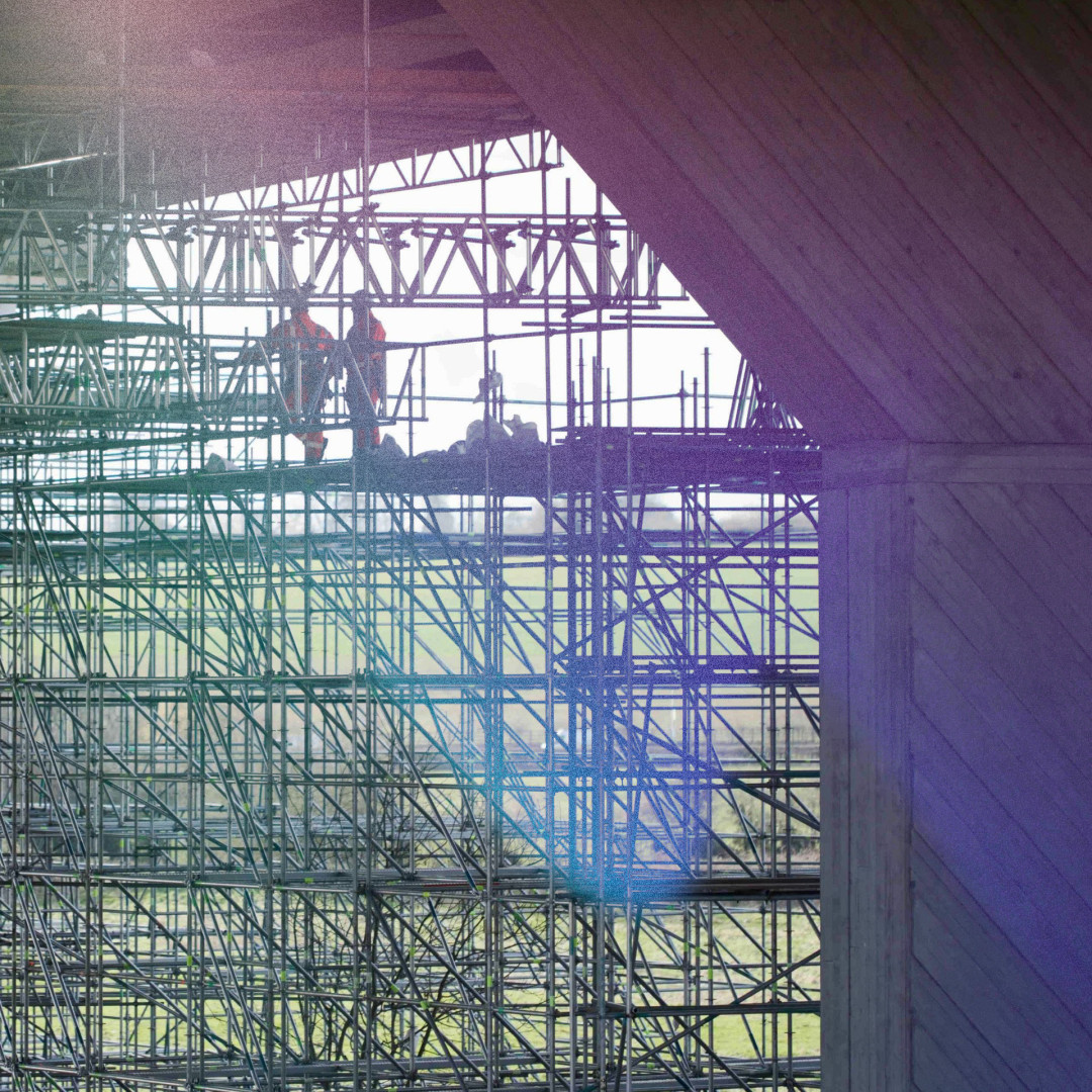 Construction scaffolding