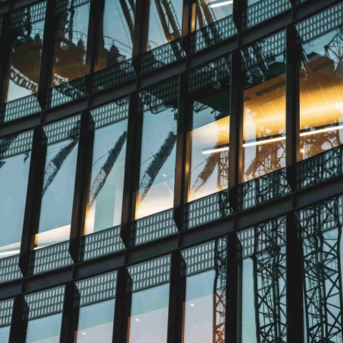 Construction glass window crane