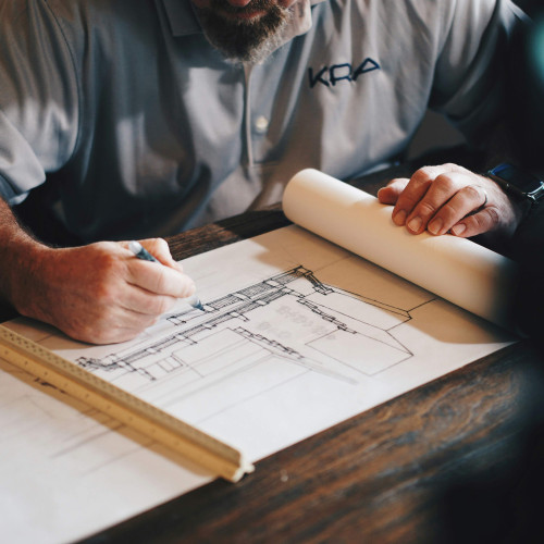 Architect construction design professional