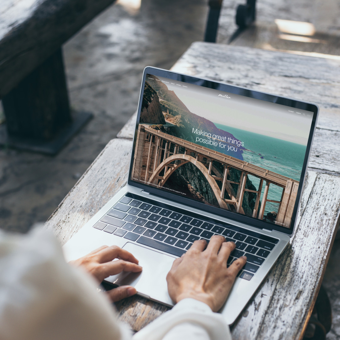 Miller's new website