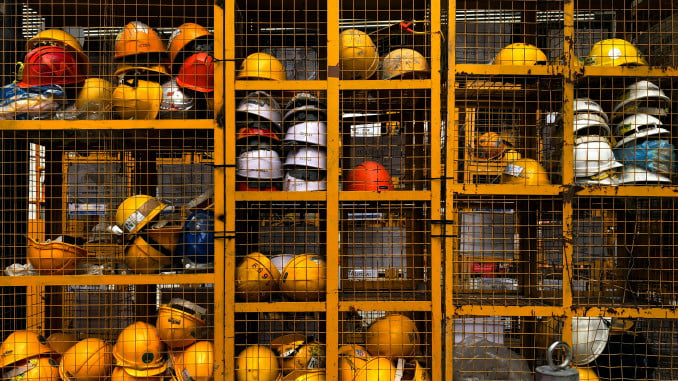 Construction hard hats web