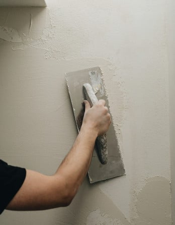 Plastering web