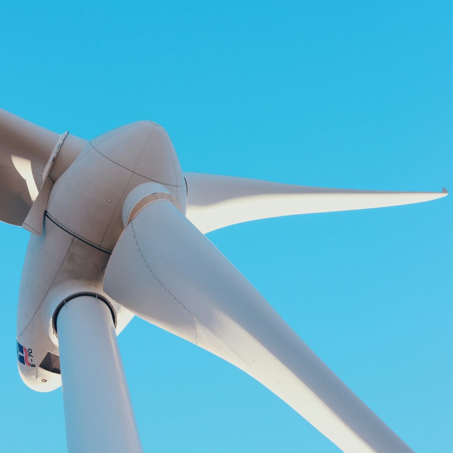 Wind turbine web