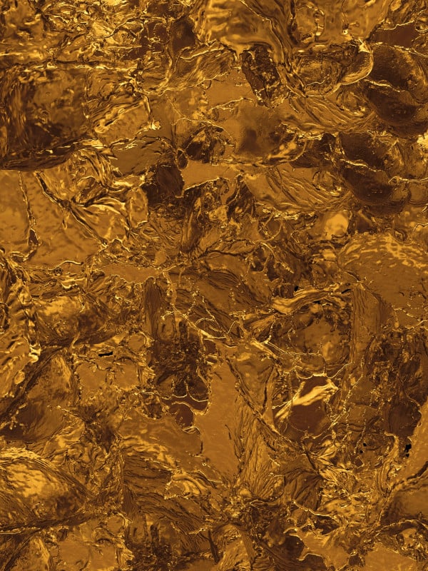 Precious metal gold web