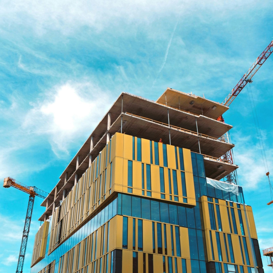 Real estate construction building