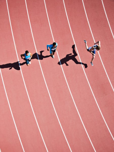 Track runners web
