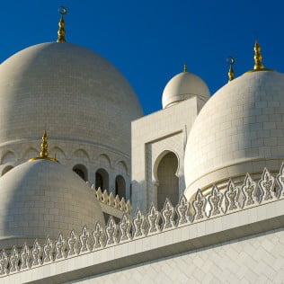 Roof of mosque
