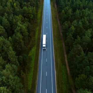 Transportation lorry